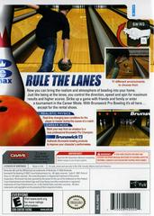 Back | Brunswick Pro Bowling Wii