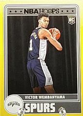 Victor Wembanyama [Yellow] #298 Basketball Cards 2023 Panini Hoops Prices