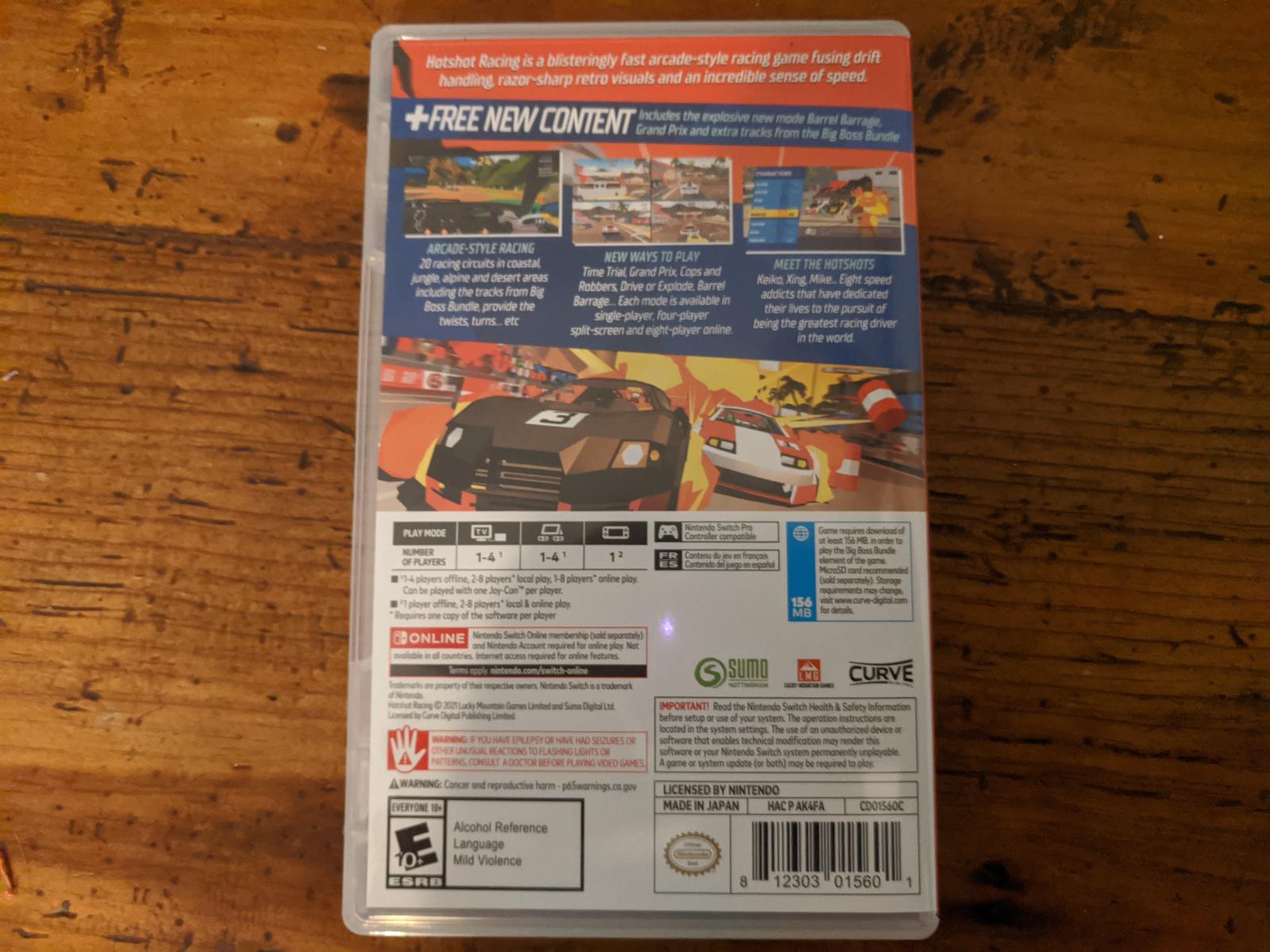 Hotshot Racing Prices Nintendo Switch Compare Loose, CIB & New Prices