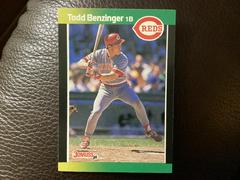 Todd Benzinger #174 Baseball Cards 1989 Donruss Baseball's Best Prices