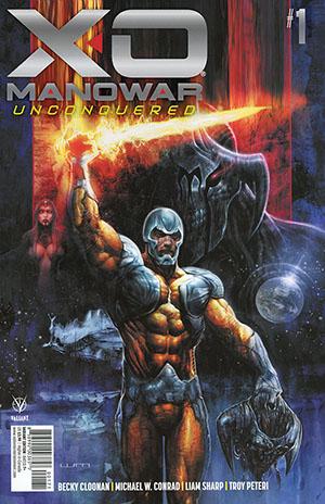 X-O Manowar Unconquered [Sharp Foil] #1 (2023) Comic Books X-O Manowar: Unconquered