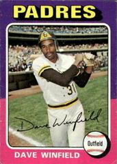 Dave Winfield #61 Baseball Cards 1975 Topps Prices