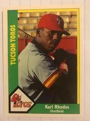 Karl Rhodes #18 Baseball Cards 1990 CMC Tucson Toros Prices