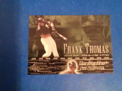 Frank Thomas #34 Baseball Cards 2002 Upper Deck Piece of History Prices