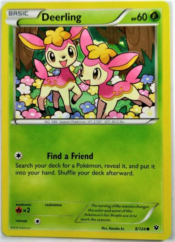 Deerling #8 Prices | Pokemon Fates Collide | Pokemon Cards