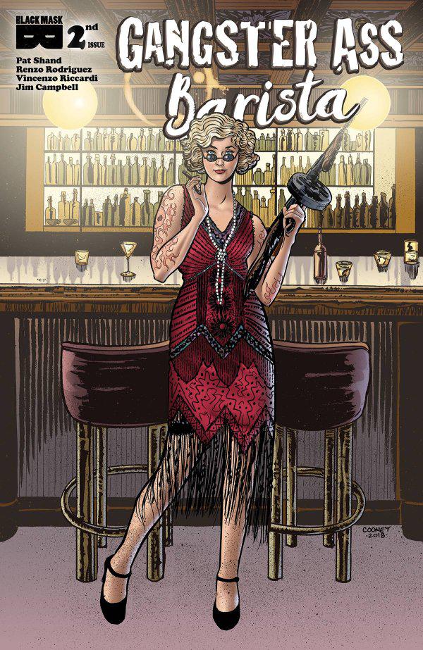 Gangster Ass Barista [Cooney & Gonzales] #2 (2023) Comic Books Gangster Ass Barista