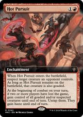 Hot Pursuit [Extended Art] #342 Magic Murders at Karlov Manor Commander Prices