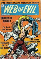 Web of Evil #3 (1953) Comic Books Web of Evil Prices