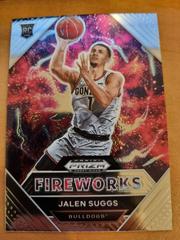 Jalen Suggs Basketball Cards 2021 Panini Prizm Draft Picks Fireworks Prices