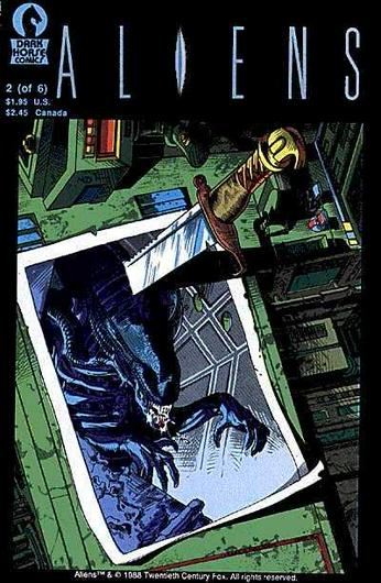 Aliens #2 (1988) Cover Art