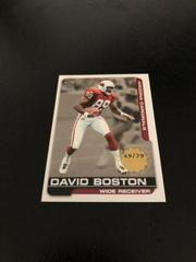 David Boston [Premiere Date] #1 Football Cards 2000 Pacific Paramount Prices