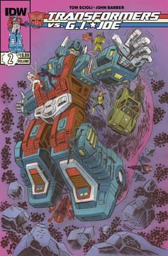 Transformers vs. G.I. Joe Vol. 2 [Paperback] (2015) Comic Books Transformers vs. G.I. Joe