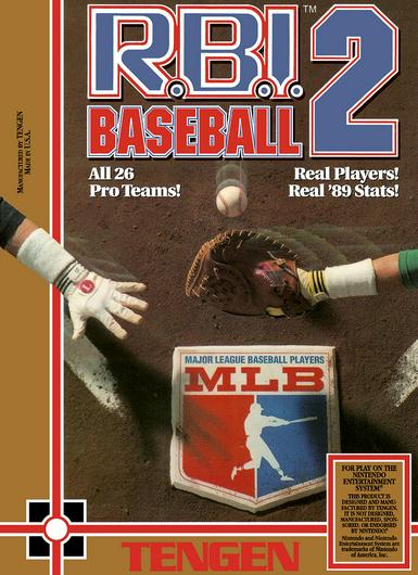 RBI Baseball 2 Cover Art