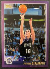 Predrag Stojakovic #81 Basketball Cards 2000 Topps Prices