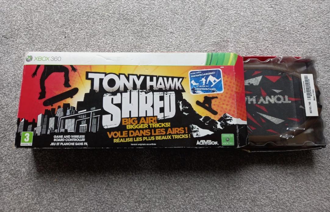 Tony Hawk: Shred [Skateboard Bundle] PAL Xbox 360