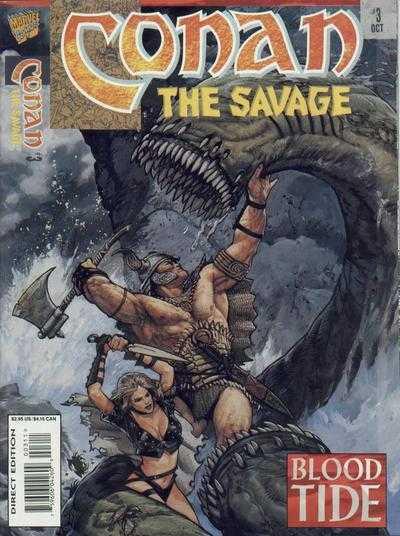 Conan the Savage #3 (1995) Comic Books Conan: The Savage