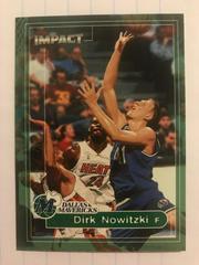 Dirk Nowitzki #84 Basketball Cards 1999 SkyBox Impact Prices