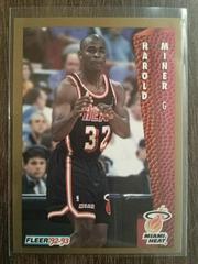 Harold Miner #369 Basketball Cards 1992 Fleer Prices