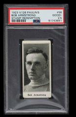 Bob Armstrong [Stamp Redemption] #56 Hockey Cards 1923 V128 Paulin's Prices