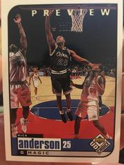 Nick Anderson Basketball Cards 1998 UD Choice Preview Prices