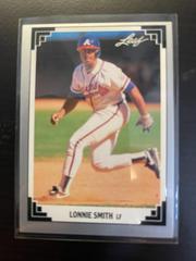 Lonnie Smith #13 Baseball Cards 1991 Leaf Prices