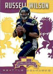 Russell Wilson [Purple] #48 Football Cards 2014 Panini Rookies & Stars Crusade Prices