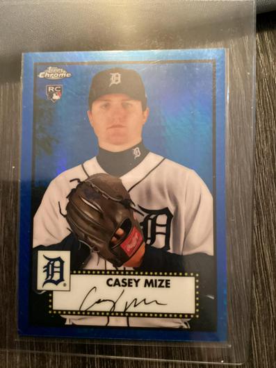 Casey Mize [Blue Prism] | Ungraded | 2021 Topps Chrome Platinum Anniversary