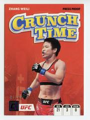 Zhang Weili [Press Proof Purple] Ufc Cards 2022 Panini Donruss UFC Crunch Time Prices