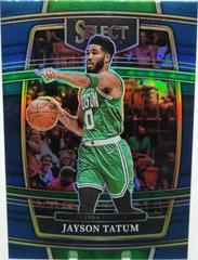 Jayson Tatum [Blue Prizm] Basketball Cards 2021 Panini Select Prices