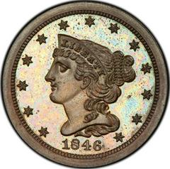 1846 [PROOF] Coins Braided Hair Half Cent Prices