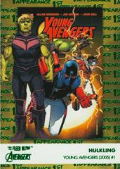 Hulkling [Green Foil] #FA-13 Marvel 2022 Ultra Avengers 1st Appearances Prices