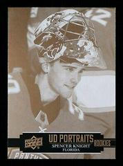 Spencer Knight #P-32 Hockey Cards 2021 Upper Deck UD Portraits Prices