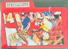 Jerry Rice [Specialists Ultra] #10US Football Cards 1997 Ultra Prices