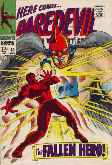 Daredevil #40 (1968) Cover Art