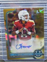 Casey Thompson [Gold] Football Cards 2021 Bowman University Prices