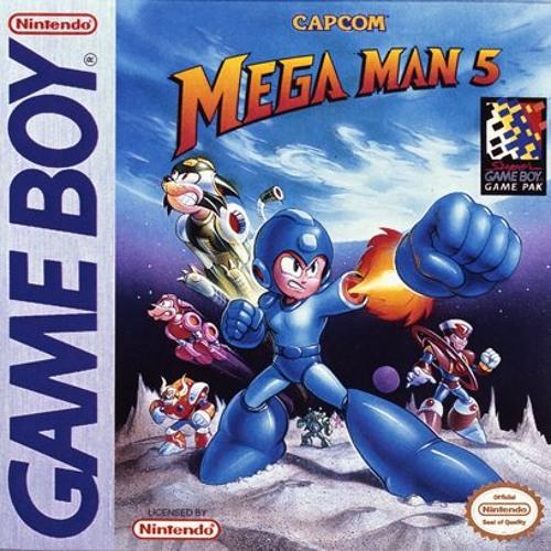 Mega Man 5 Cover Art