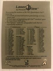 Checklist Football Cards 1996 Pinnacle Laser View Prices