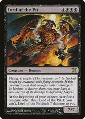 Lord of the Pit [Foil] Magic 10th Edition Prices