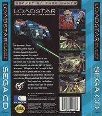 Loadstar Legend Of Tully Bodine - Back | Loadstar Legend of Tully Bodine Sega CD