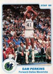 Sam Perkins #164 Basketball Cards 1986 Star Prices