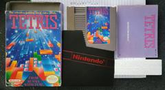Box, Cartridge, Manual, Sleeve, And Styrofoam  | Tetris NES