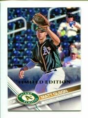 Matt Olson #476 Baseball Cards 2017 Topps Limited Edition Prices