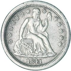 1841 O Coins Seated Liberty Dime Prices