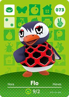 Flo #073 [Animal Crossing Series 1] Cover Art