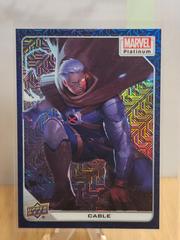 Cable [Blue Traxx] #79 Marvel 2023 Upper Deck Platinum Prices