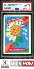 Wiltin' MILTON #296B 1987 Garbage Pail Kids Prices