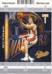 Mike Dunleavy, JR #29 Basketball Cards 2003 Fleer Authentix Prices