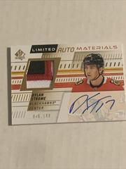 Dylan Strome [Limited Auto Patch] Hockey Cards 2019 SP Authentic Prices