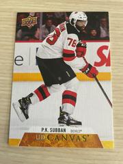 P. K. Subban #C172 Hockey Cards 2020 Upper Deck UD Canvas Prices