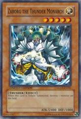 Zaborg the Thunder Monarch YuGiOh Gold Series 2009 Prices